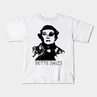 Bette Davis Vintage Kids T-Shirt